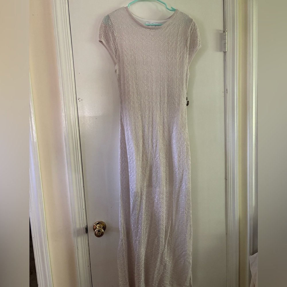 House of Harlow 1960 Crochet Maxi Dress, Size L